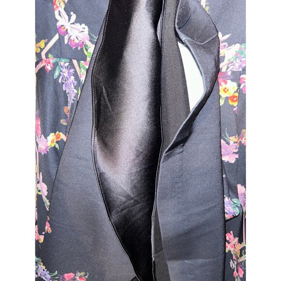 Ted Baker London Vianna Romcom Wedding Floral Short Sleeve Fit & Flare Dress - Picture 8 of 9